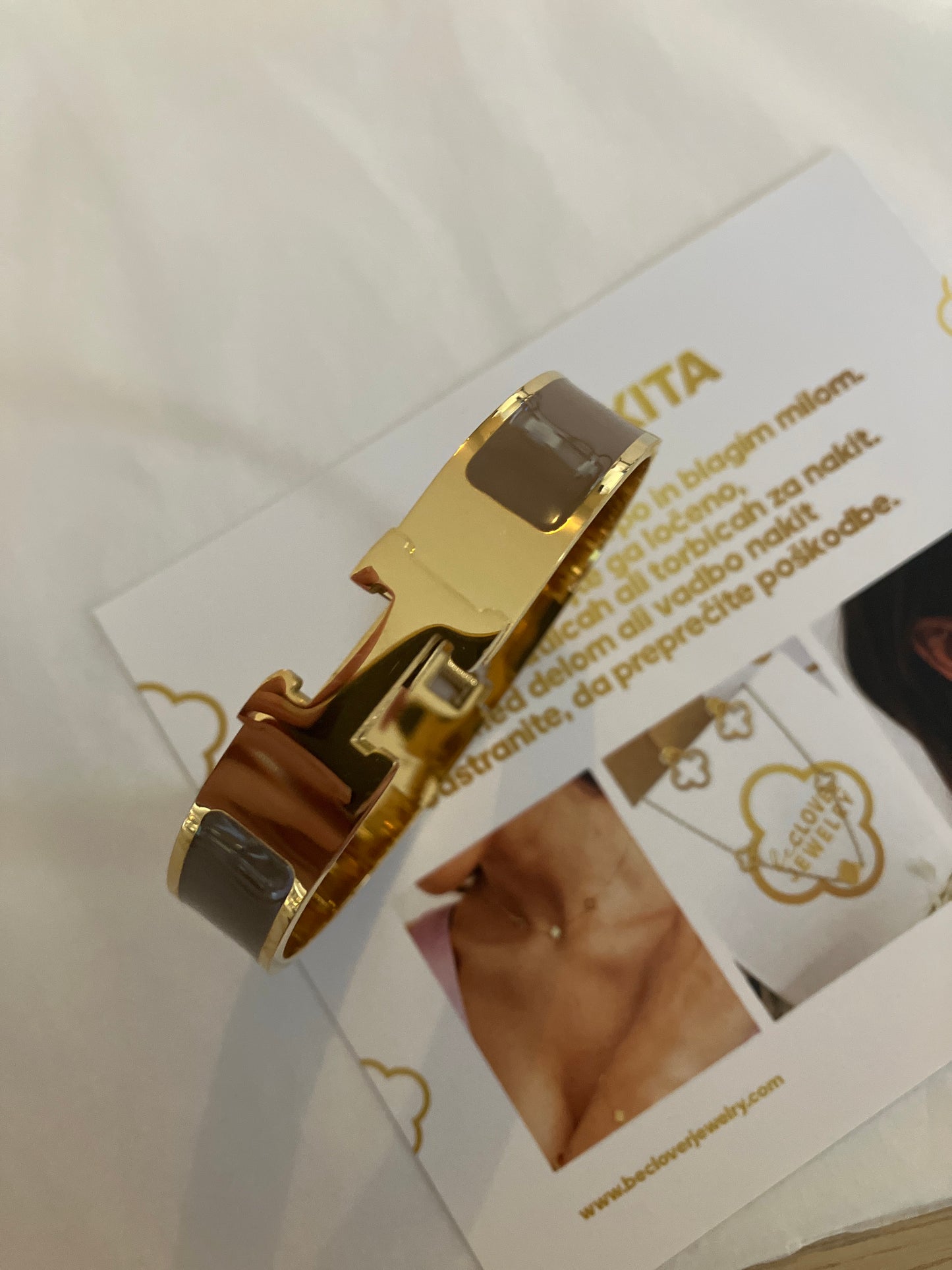 Bangle zapestnica BIG H