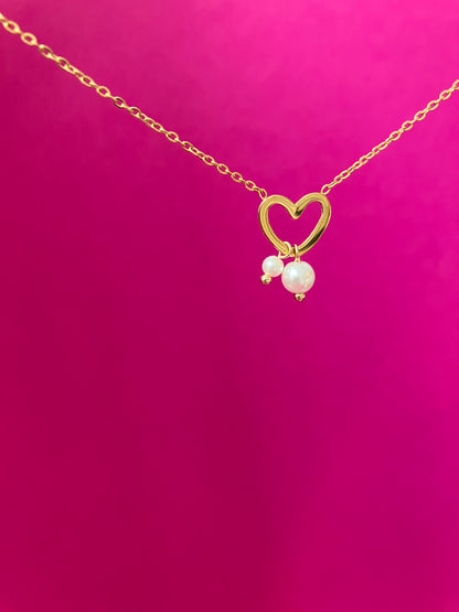 Verižica HEART SPARKLE