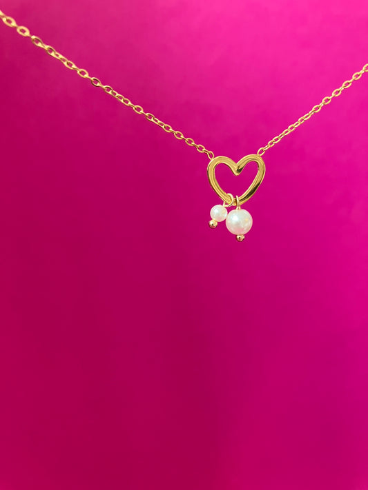Verižica HEART SPARKLE